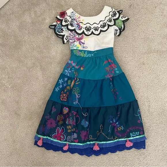 sachin and babi light blue dress One Shoulder Lace Embroidered Dress main image 1
